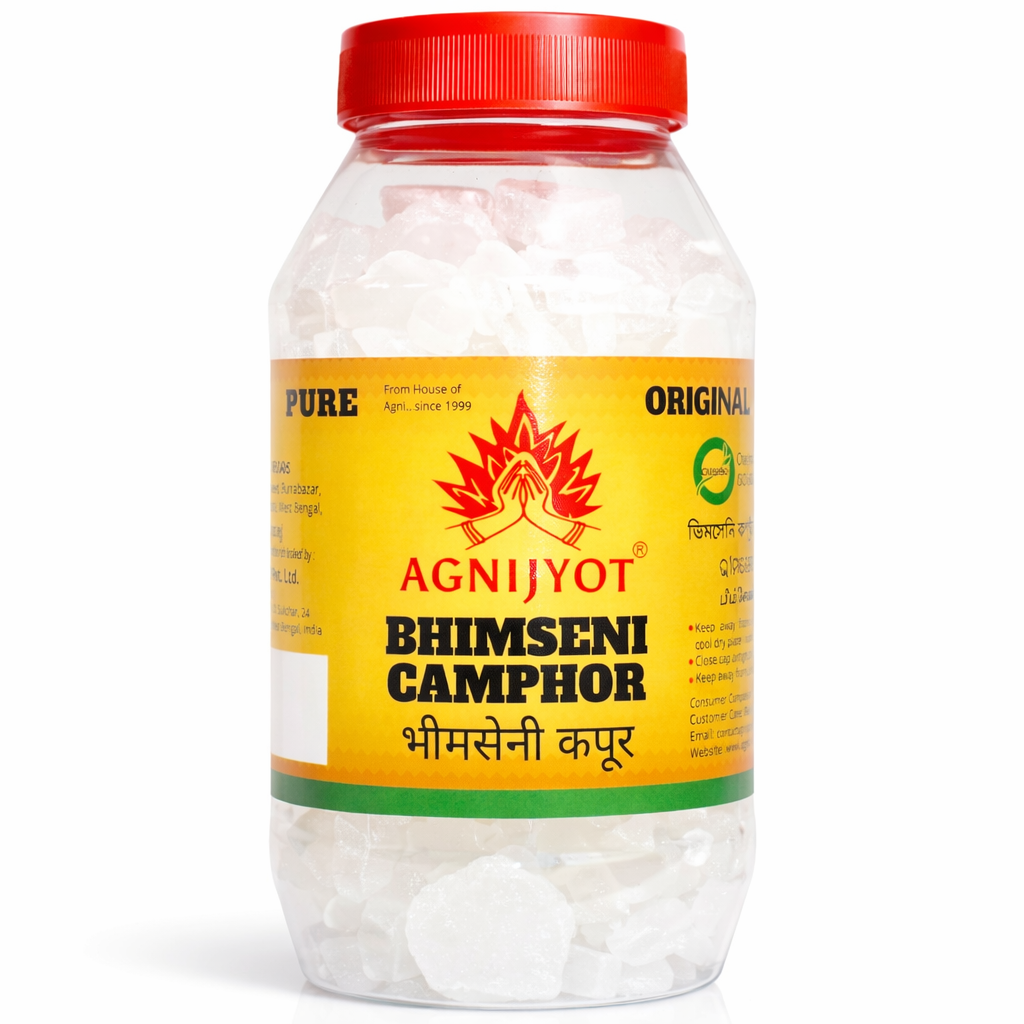 Agnijyot Camphor Trio – Bhimseni + Tablets + Slab